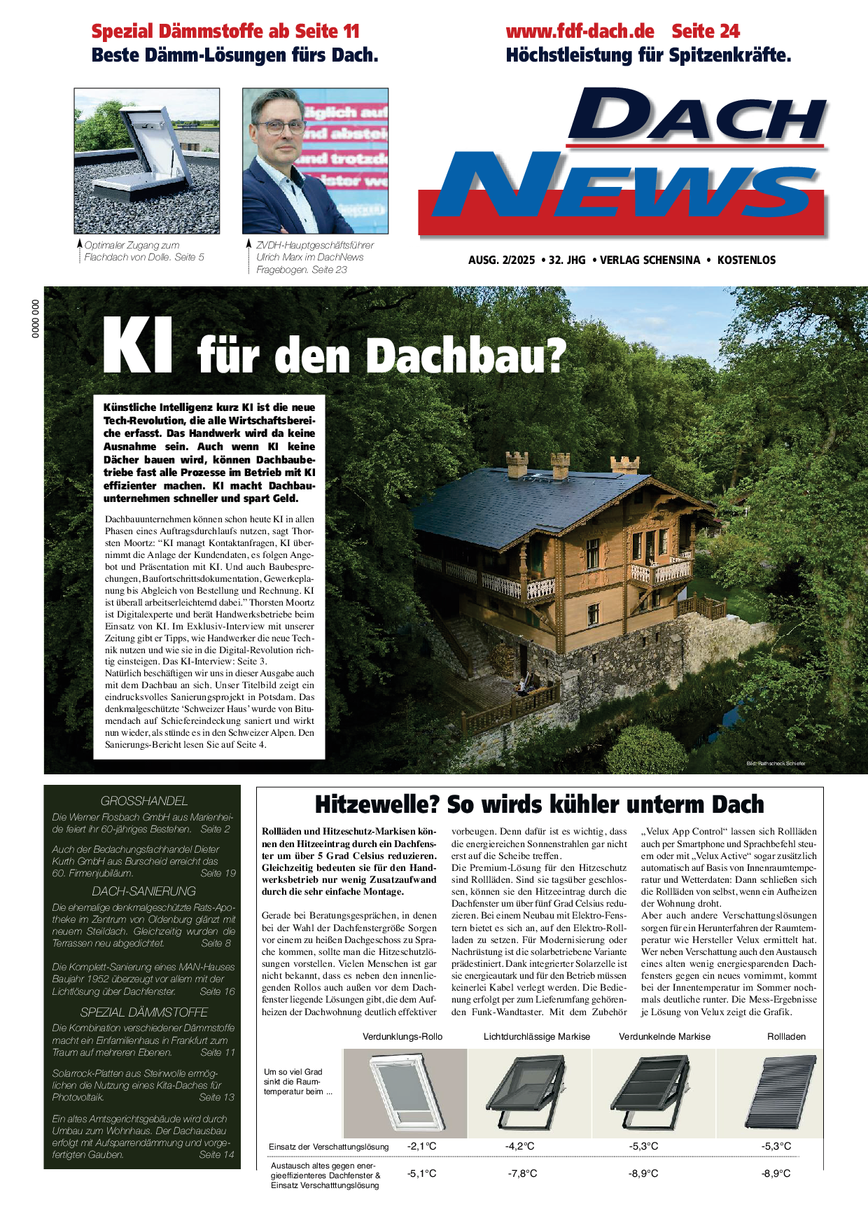 Link zur Dachnews 2025